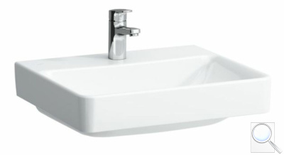 Umyvadlo na desku Laufen Pro 60x38 cm otvor pro baterii, bez přepadu H8129530001561. obr. 1