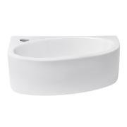 Rohové umývátko Glacera Bigio 42x29,5 cm otvor pro baterii vlevo BG4229L. obr. 2 