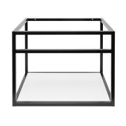 Konstrukce s keramickým umyvadlem Naturel Industrial 59x45x45 cm černá mat KONZOLEUM60BUC. obr. 5&nbsp;