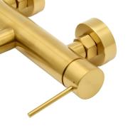 Vanová baterie SAT Aurum bez sprchového setu 150 mm broušená zlatá mat SATBAUR222BG. &nbsp;(3)