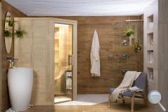 Dlažba Pastorelli Arké miele - wellness-koupelna-01