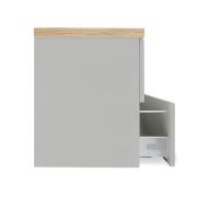 Koupelnová skříňka pod desku Naturel Forli 100x45x46 cm šedá mat FORLI100GMD. obr. 4 
