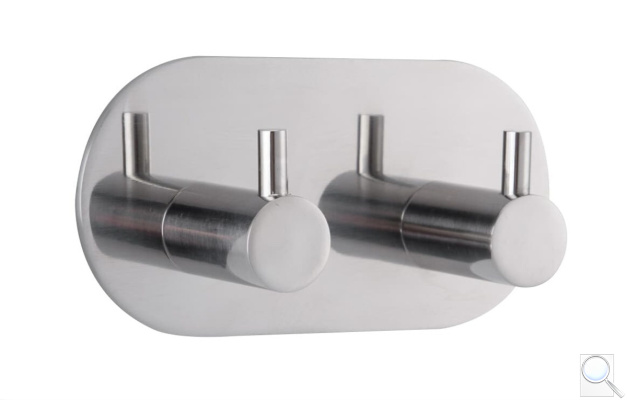 Dvojháček SAT šířka 9,5 cm nerez HACEKNALEP2K. obr. 1