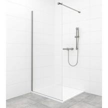 Sprchová zástěna Walk-in 90 cm SAT v barvě profilu PVD Gun metal SATBWI90PRGM
