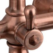 Vanová baterie Paffoni Ricordi se sprchovým setem 150 mm měď IR023RM. obr. 9&nbsp;