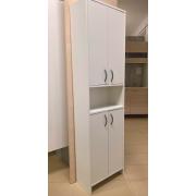 Koupelnová skříňka vysoká Multi Praxis 50x25,5 cm bílá INCA50 (obr. 3)