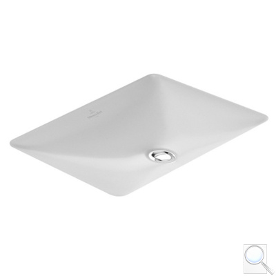 Zápustné umyvadlo Villeroy & Boch Loop & Friends bez otvoru pro baterii 61632001. obr. 1