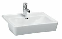 Umyvadlo Laufen Pro 56x44 cm otvor pro baterii uprostřed H8129610001041