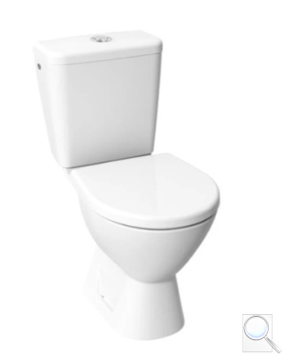WC kombi komplet stojící Jika Lyra Plus bílá zadní odpad H8257260002413. obr. 1