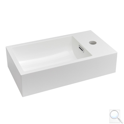 Nábytkové umyvadlo Naturel Verona 46x26 cm s otvorem pro baterii VE4626.