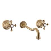 Umyvadlová baterie Paffoni Belinda včetně podomítkového tělesa bronz FBLV008BR. obr. 6&nbsp;