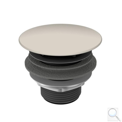 Odtokový ventil Kaldewei neuzavíratelný, lasturová krémová matná 905800000728. obr. 1