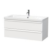 Koupelnová skříňka s umyvadlem Naturel Pavia 65x53x49 cm, 85x53x49 cm, 105x53x49 cm bílá mat bílá úchytka. 105x53x49 cm PAVIA3105ZBI&nbsp;