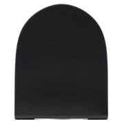 WC sedátko VitrA Sento duroplast černá mat 120-483-009. obr. 3 