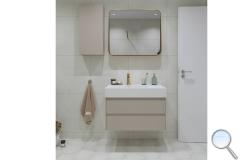 Koupelna Cir Miami. SIKO-koupelna-miami-minimalisticka-bila-zlata-kvetinovy-dekor-0004