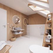 Regál Naturel Home 63x149x36,4 cm ořech mat HOMEPOL5. obr. 5&nbsp;