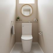 WC kombi komplet s umývátkem včetně ventilu SAT Brevis vario odpad SATBRE34. &nbsp;(8)