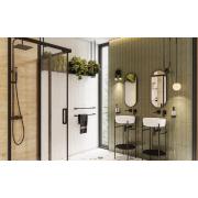 Sprchový systém SAT B-Way s termostatickou baterií černá SATBWSST. obr. 10&nbsp;