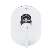 Sprchová baterie SAT Fusion včetně podomítkového tělesa chrom lesk SATBSFU210TCH. obr. 4