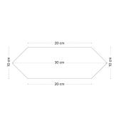 Obklady Ribesalbes Picket violet fialová. &nbsp;