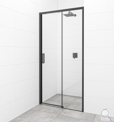 Sprchové dveře 100 cm, 120 cm, 140 cm, bezbariérový vstup, SAT TEX BB. 