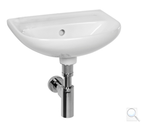 Umývátko Jika Lyra Plus 45x37 cm bez otvoru pro baterii H8153820001091. obr. 1