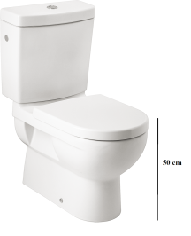 WC kombi komplet Jika Mio vario odpad SIKOSJMIVS24716