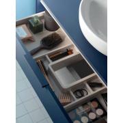 Koupelnová skříňka bez umyvadla Roca Optica 78,5x56,5x45,5 cm modrá mat OPTDESK802ZM. (5)