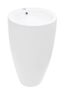 Volně stojící umyvadlo SAT Fusion 85x50 cm otvor pro baterii uprostřed SATFUS8550