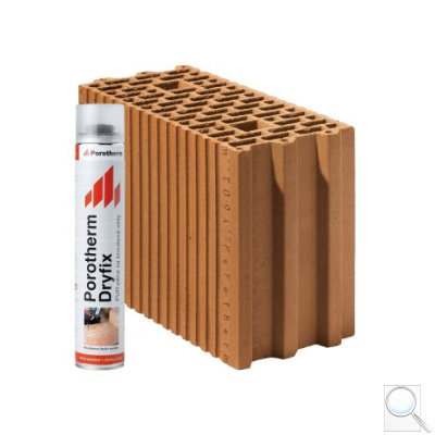 Cihla Porotherm 17.5 Profi Dryfix - Broušená. obr. 1