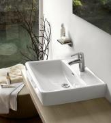 Umyvadlo Laufen Pro 55x38 cm otvor pro baterii uprostřed H8179580001041 (obr. 2)