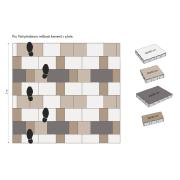 Venkovní betonová dlažba CSB CORTILA. VELIKOSTI KAMENŮ V PLOŠE