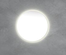 Zrcadlo s LED osvětlením Naturel 80x80 cm bez vypínače ZIL80KLEDP