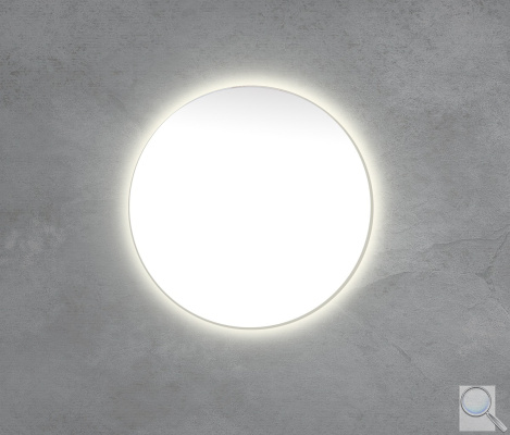 Zrcadlo s LED osvětlením Naturel 80x80 cm bez vypínače ZIL80KLEDP.