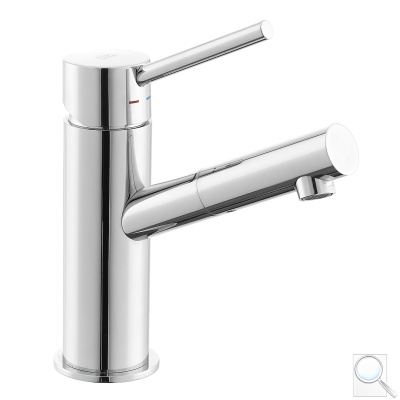 Umyvadlová baterie Paffoni Birillo s bidetovou sprškou chrom BI069CRD.