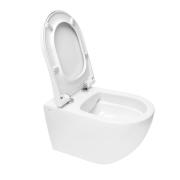 WC závěsné VitrA S60 bílé včetně sedátka softclose Duroplast, zadní odpad 7510-003-6288. obr.3 