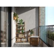 Regál Naturel Home 36x79x36 cm ořech mat HOMEREG3.  (4)