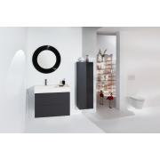 WC závěsný Laufen Kartell By Laufen černá zadní odpad H8203370200001. obr. 2&nbsp;