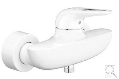 Sprchová baterie Grohe Eurostyle New s výpustí Moon White / chrom 33590LS3. 