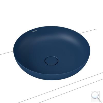 Umyvadlo na desku Kaldewei Miena 3181 38x38 cm, Miena 3180 45x45 cm Navyblue obr. 1