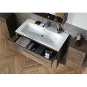 Koupelnová skříňka s umyvadlem Geberit Selnova 100x50,2x65,2 cm ořech hickory 501.262.00.1. obr. 2 