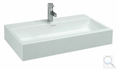 Nábytkové umyvadlo Laufen Living City 80x46 cm otvor pro baterii uprostřed H8174370001041. obr. 1