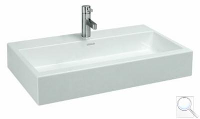 Nábytkové umyvadlo Laufen Living City 80x46 cm otvor pro baterii uprostřed H8174370001041 obr. 1