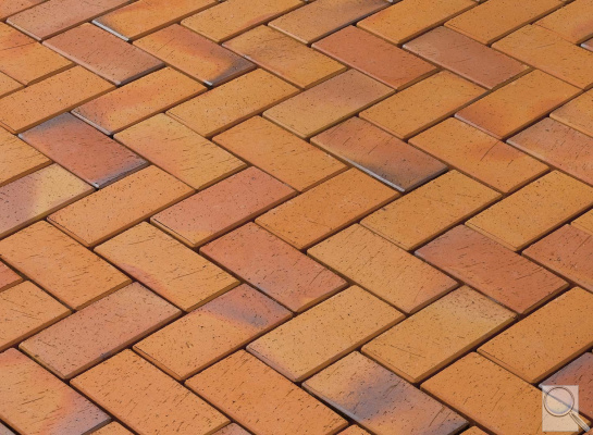 Zámková dlažba Radeberg. Radeberg, cihlová dlažba