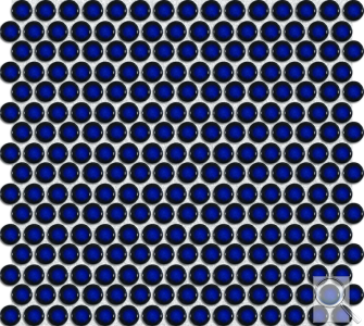 Keramická mozaika Premium Mosaic modrá