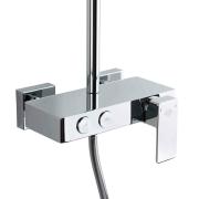 Sprchový systém SAT s pákovou baterií bílá/chrom SATSSPHP. obr. 3&nbsp;