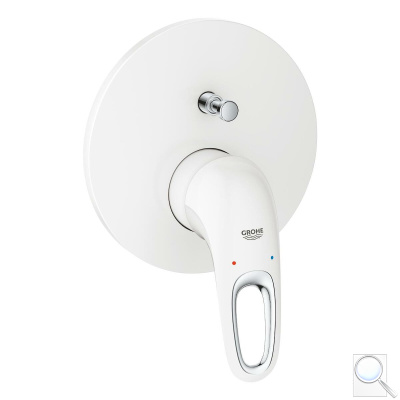 Sprchová baterie Grohe Eurostyle New bez podomítkového tělesa Moon White, Yang White 24049LS3. 