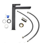 Vysoká umyvadlová baterie SAT Vision bez výpusti černá matná SATBSVI285C. obr. 7&nbsp;