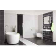 Dekor Fineza Selection tmavě šedá. &nbsp;