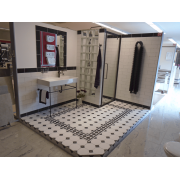 Dlažba Realonda Octagon black lem černá. &nbsp;